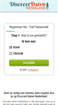 Mobile Screenshot of discreetdatennederland.com